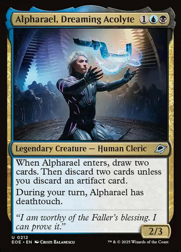 Alpharael, Dreaming Acolyte (212) – foil – near_mint – en.