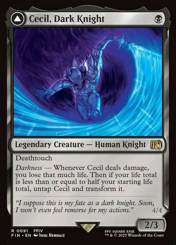 Cecil, Dark Knight // Cecil, Redeemed Paladin (91) – near_mint – en.