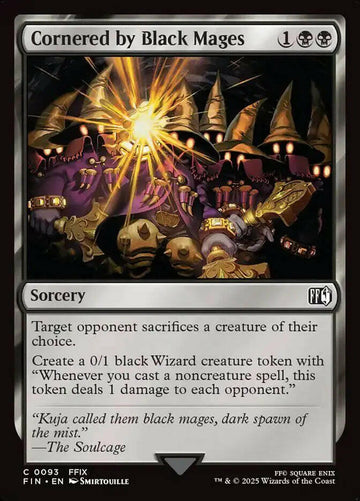 Cornered by Black Mages (93) – near_mint – en.