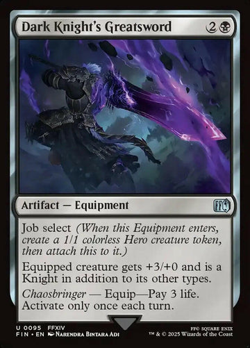 Dark Knight's Greatsword (95) – near_mint – en.