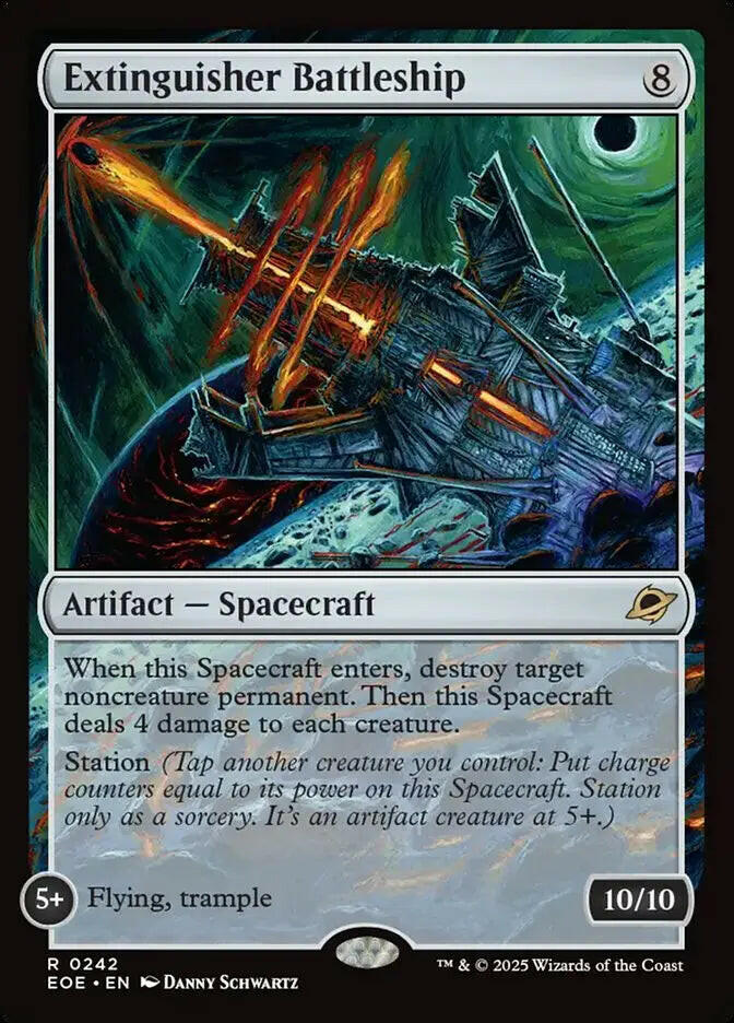 Extinguisher Battleship (242) – foil – near_mint – en.