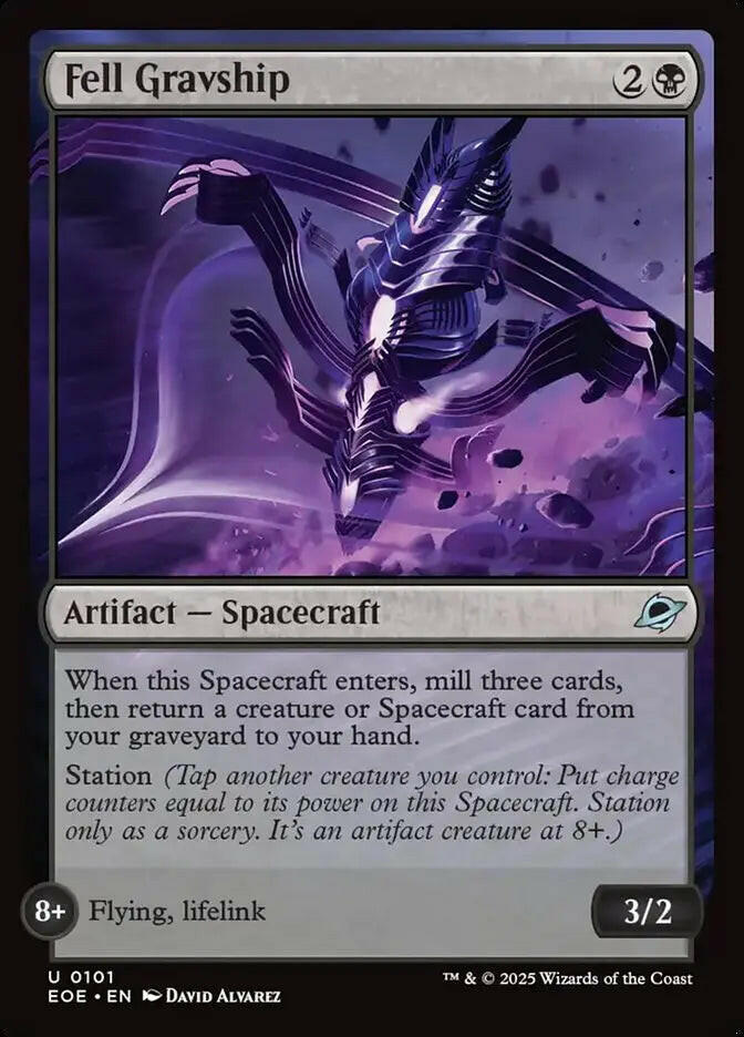 Fell Gravship (101) – foil – near_mint – en.