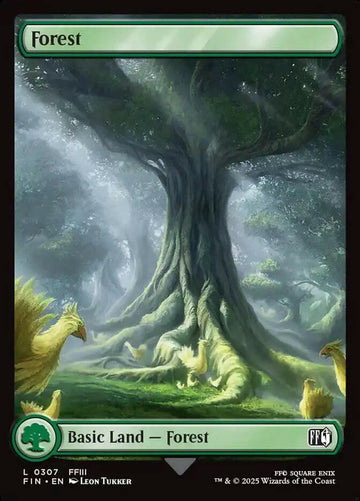 Forest (307) – foil – near_mint – en.