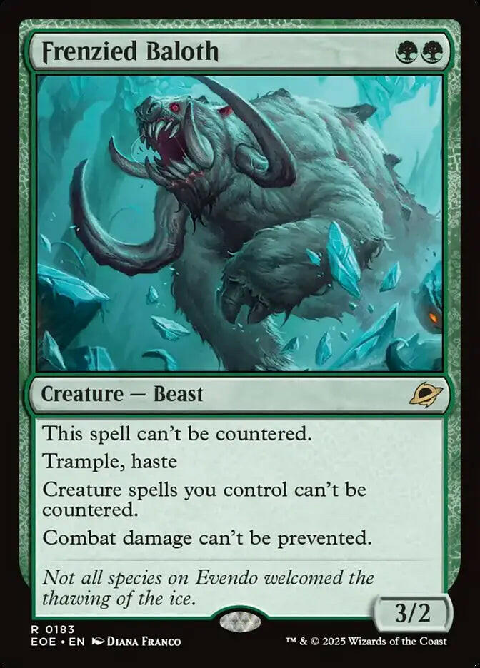 Frenzied Baloth (183) – foil – near_mint – en.
