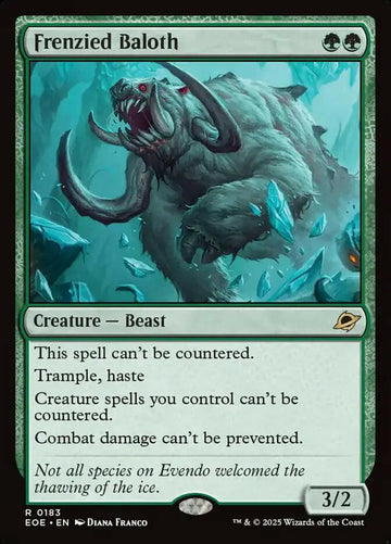 Frenzied Baloth (183) – foil – near_mint – en.
