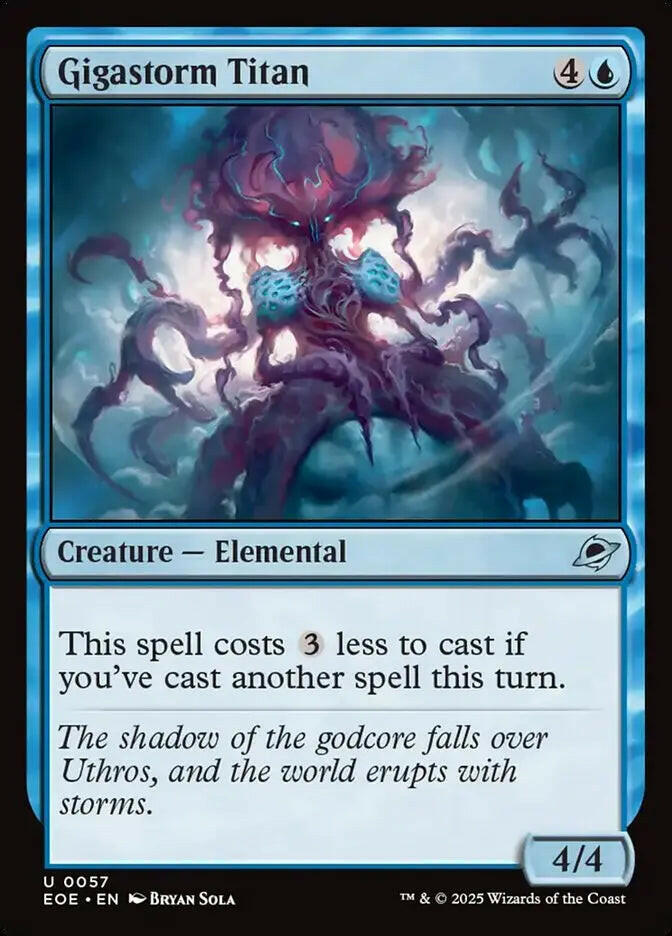 Gigastorm Titan (57) – foil – near_mint – en.