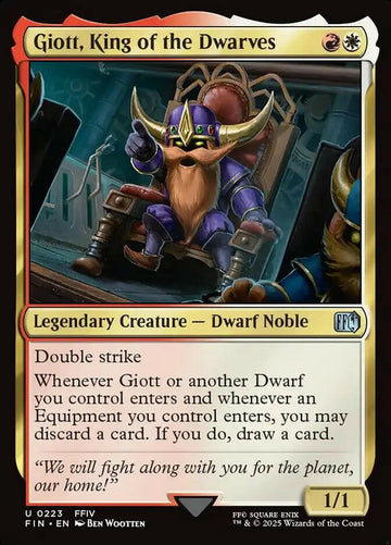 Giott, King of the Dwarves (223) – near_mint – en.