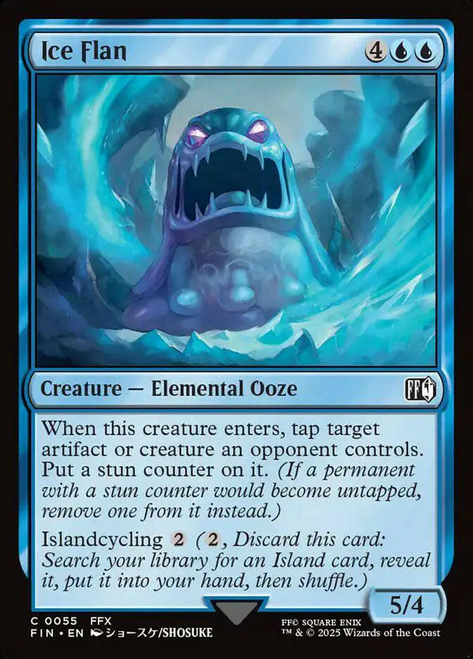 Ice Flan (55) – foil – near_mint – en.
