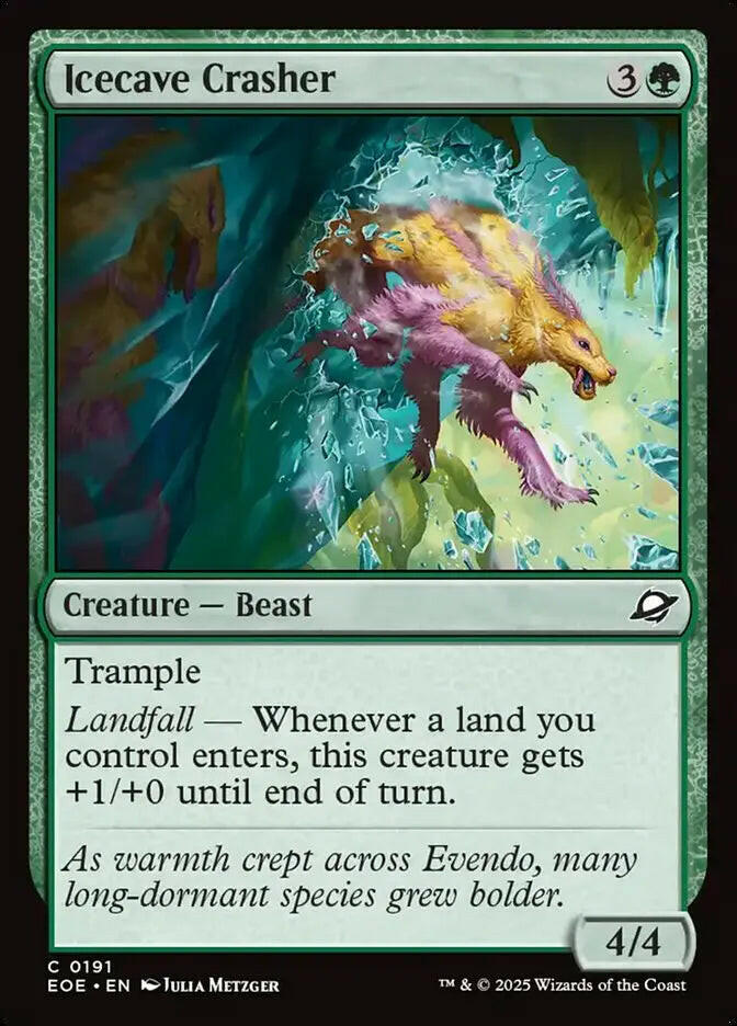 Icecave Crasher (191) – foil – near_mint – en.