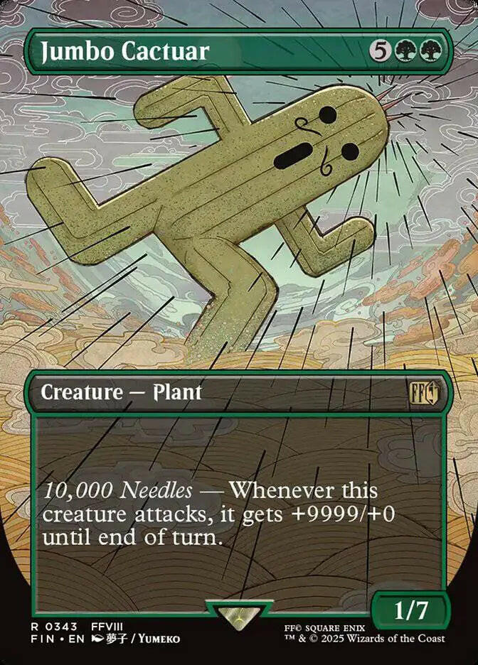 Jumbo Cactuar (343) โ foil โ near_mint โ en.