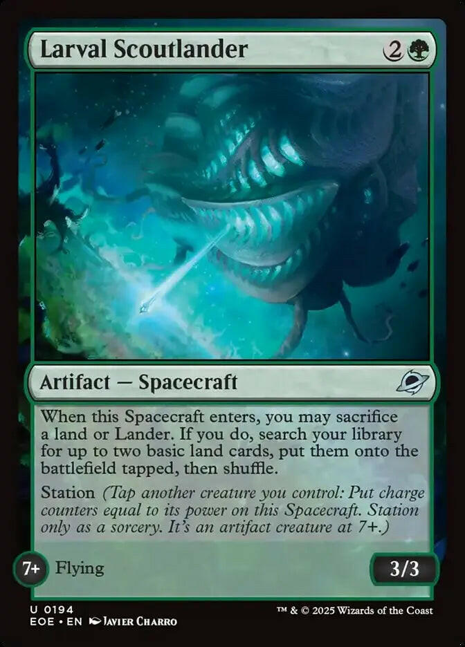 Larval Scoutlander (194) – foil – near_mint – en.