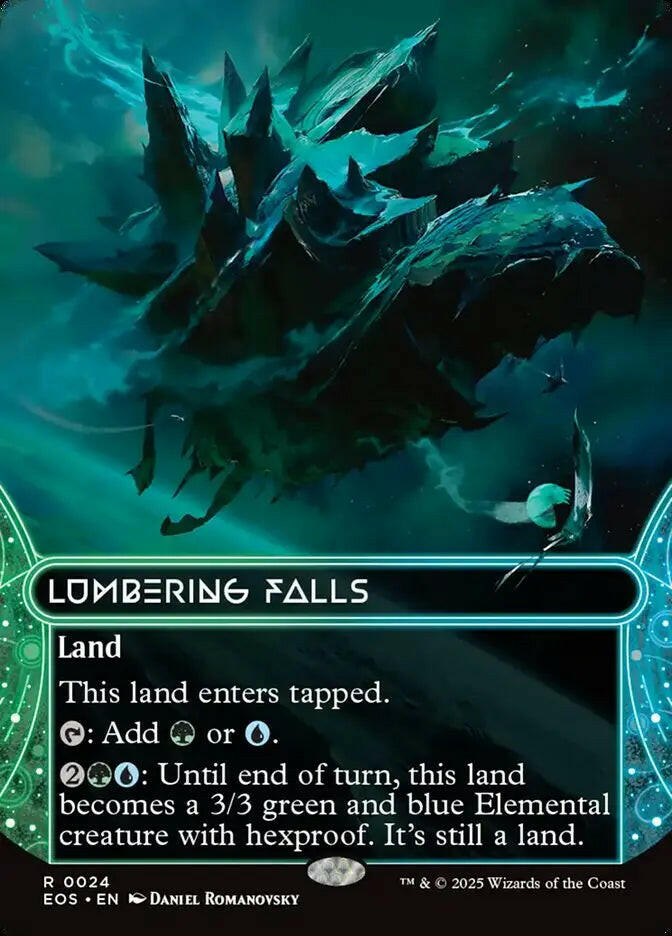 Lumbering Falls (24) – foil – near_mint – en.