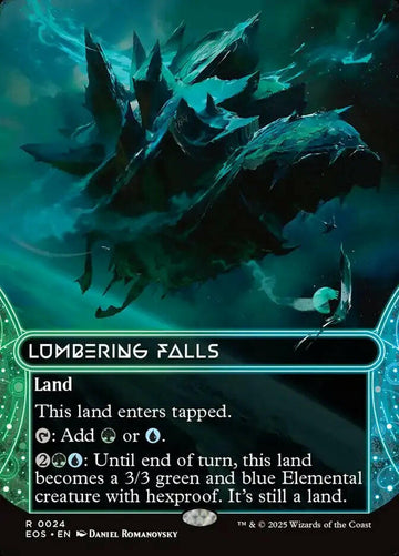 Lumbering Falls (24) – foil – near_mint – en.