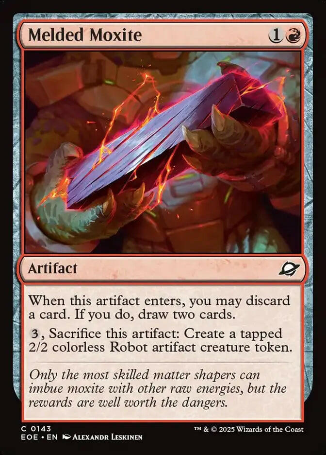 Melded Moxite (143) – foil – near_mint – en.