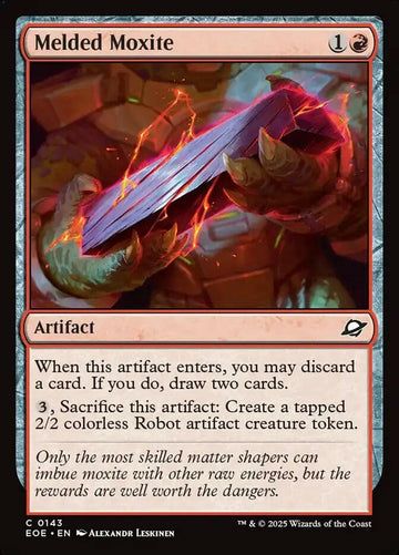 Melded Moxite (143) – foil – near_mint – en.