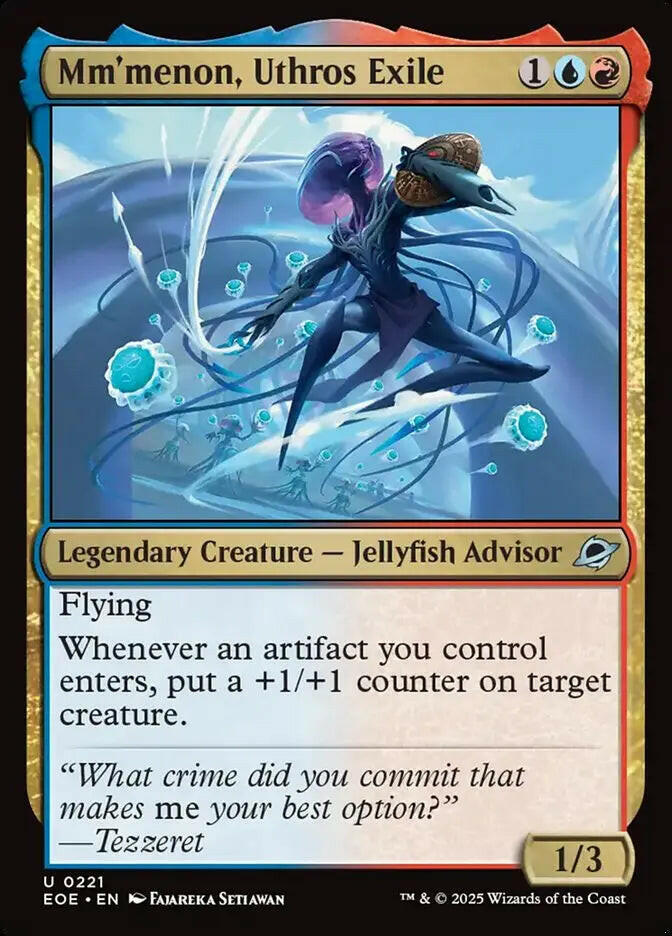 Mm'menon, Uthros Exile (221) – foil – near_mint – en.