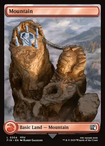 Mountain (304) – foil – near_mint – en.