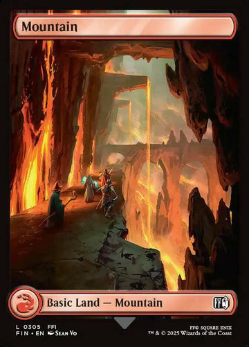 Mountain (305) – foil – near_mint – en.
