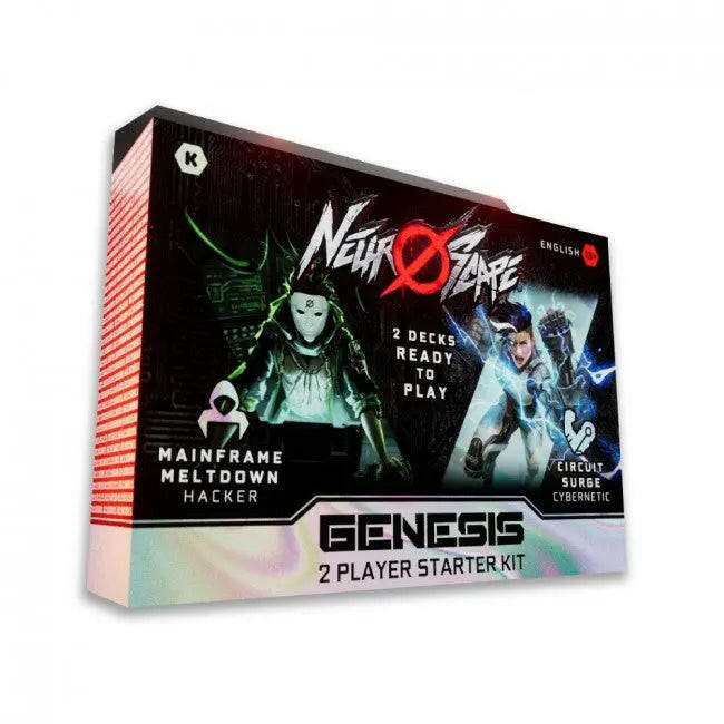 Neuroscape TCG: Genesis - 2-Player Starter Kit: Hacker/Cybernetic Pre-Order.