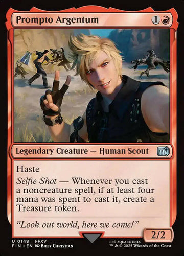 Prompto Argentum (148) – foil – near_mint – en.