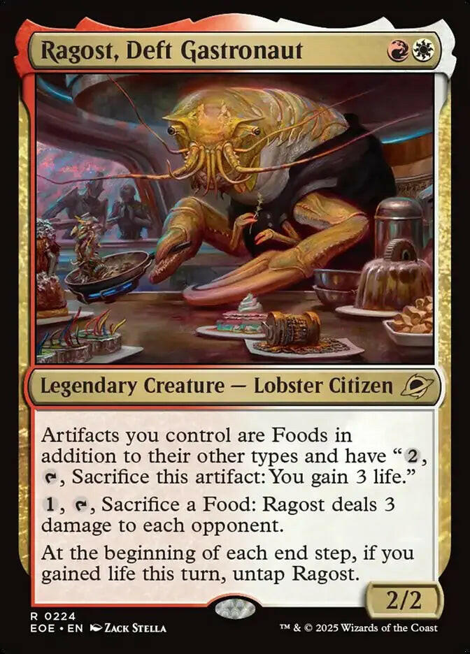 Ragost, Deft Gastronaut (224) โ foil โ near_mint โ en.