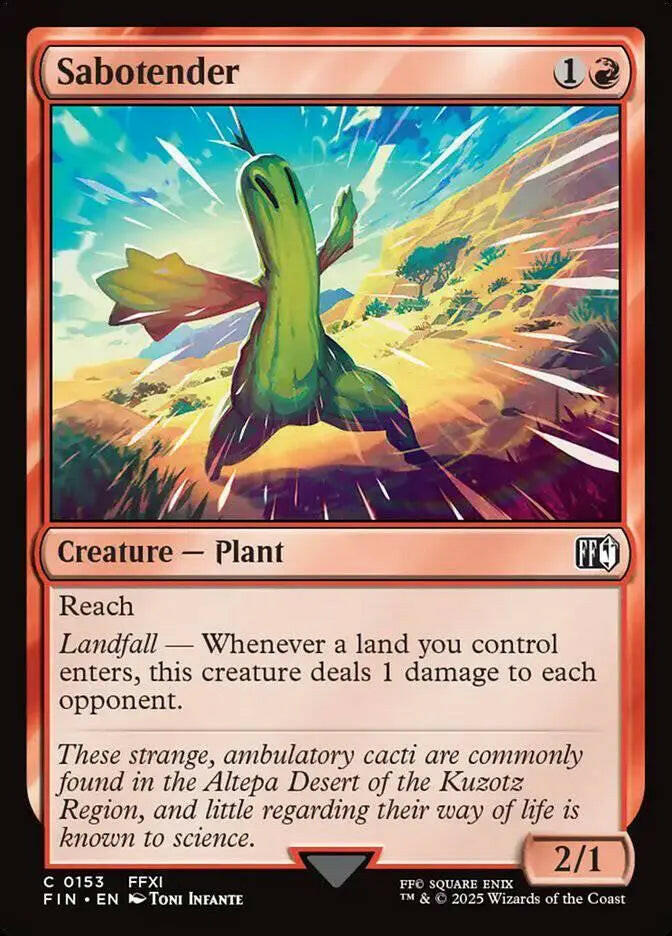 Sabotender (153) – near_mint – en.