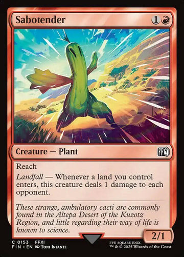 Sabotender (153) – near_mint – en.