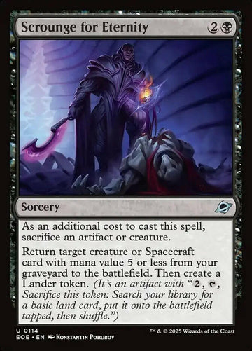 Scrounge for Eternity (114) – foil – near_mint – en.