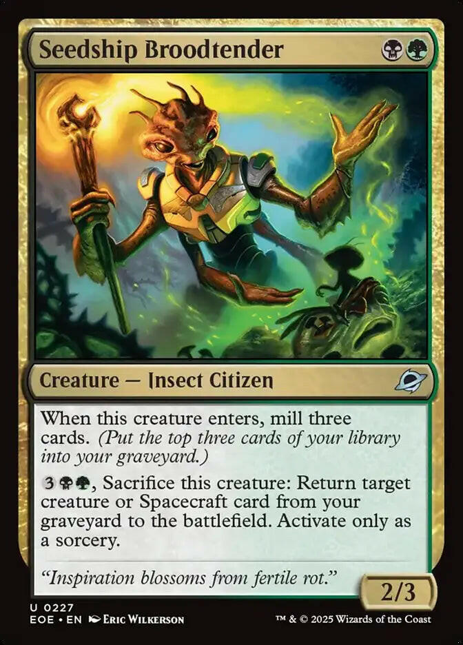 Seedship Broodtender (227) – foil – near_mint – en.