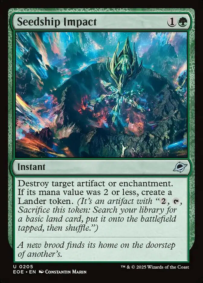 Seedship Impact (205) – foil – near_mint – en.