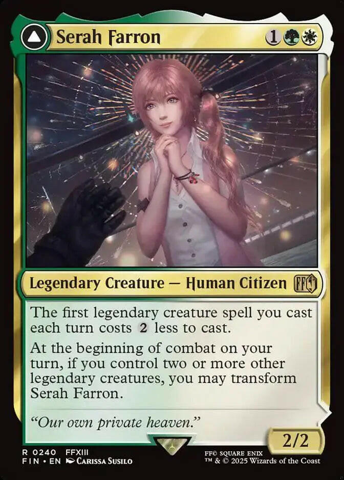 Serah Farron // Crystallized Serah (240) β near_mint β en.