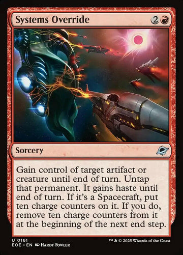 Systems Override (161) – foil – near_mint – en.