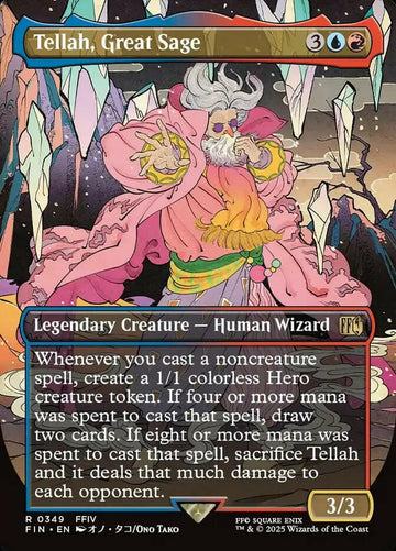 Tellah, Great Sage (349) – foil – near_mint – en.