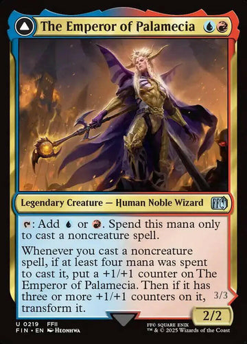 The Emperor of Palamecia // The Lord Master of Hell (219) – foil – near_mint – en.