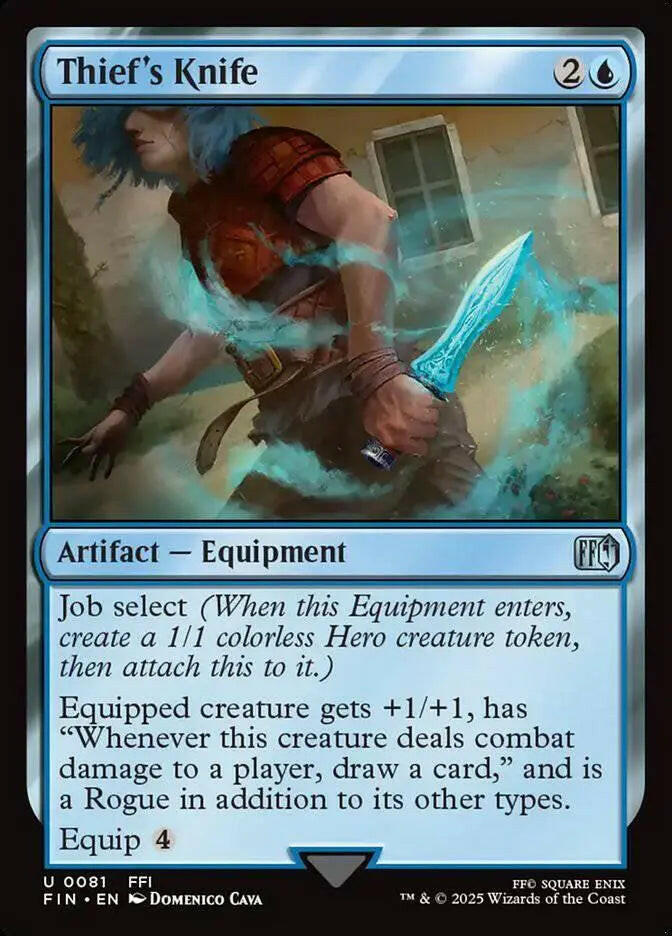 Thief's Knife (81) – foil – near_mint – en.