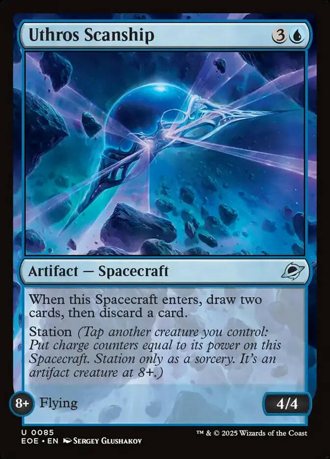 Uthros Scanship (85) – foil – near_mint – en.
