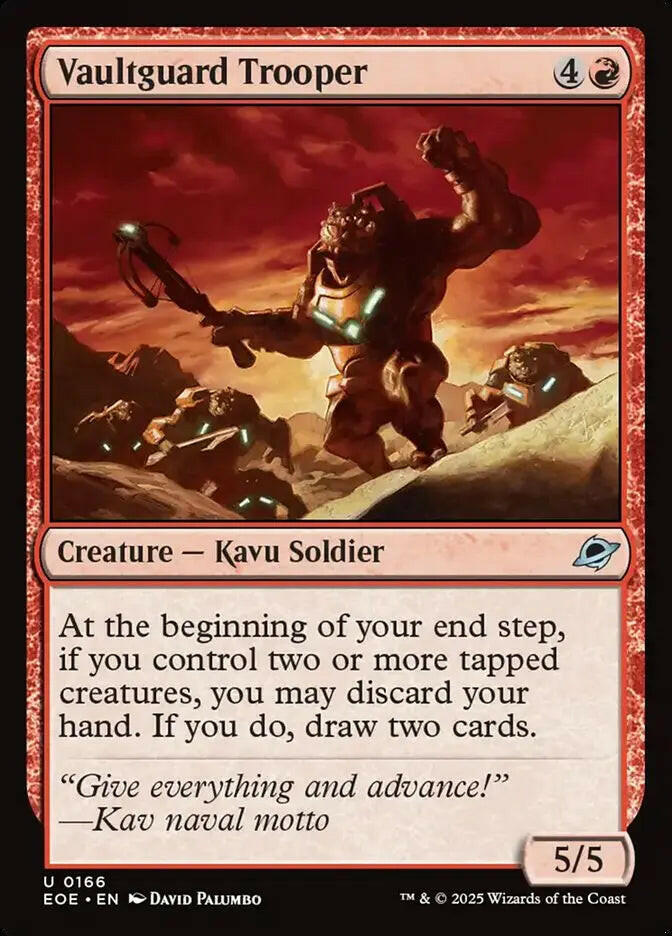 Vaultguard Trooper (166) – foil – near_mint – en.