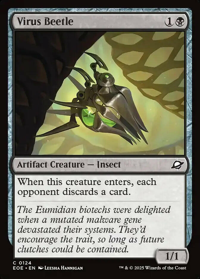 Virus Beetle (124) – foil – near_mint – en.