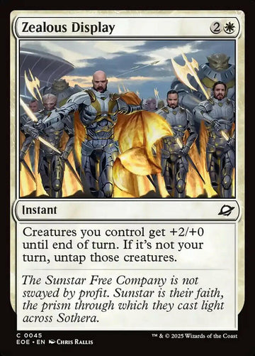 Zealous Display (45) – foil – near_mint – en.