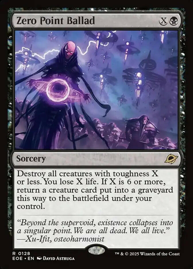 Zero Point Ballad (128) – foil – near_mint – en.