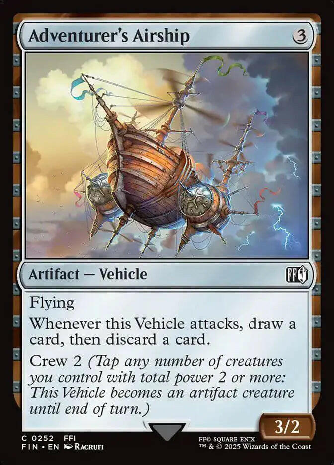 Adventurer's Airship (252) – foil – near_mint – en.