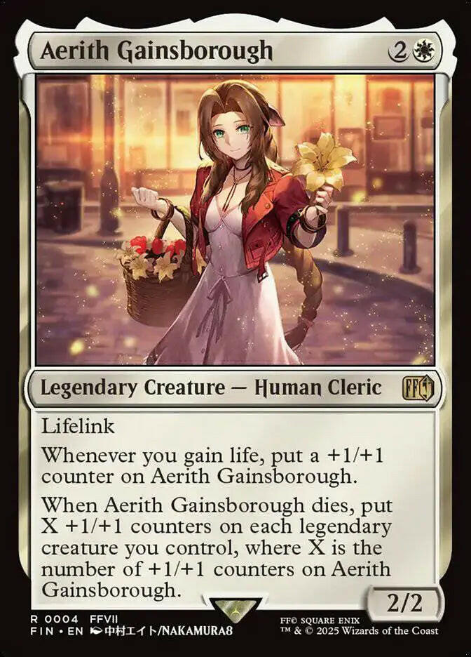 Aerith Gainsborough (4) – foil – near_mint – en.