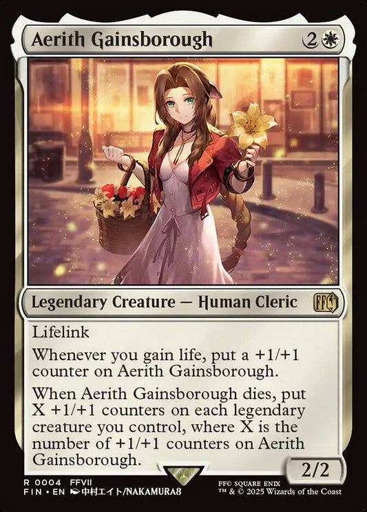 Aerith Gainsborough (4) – foil – near_mint – en
