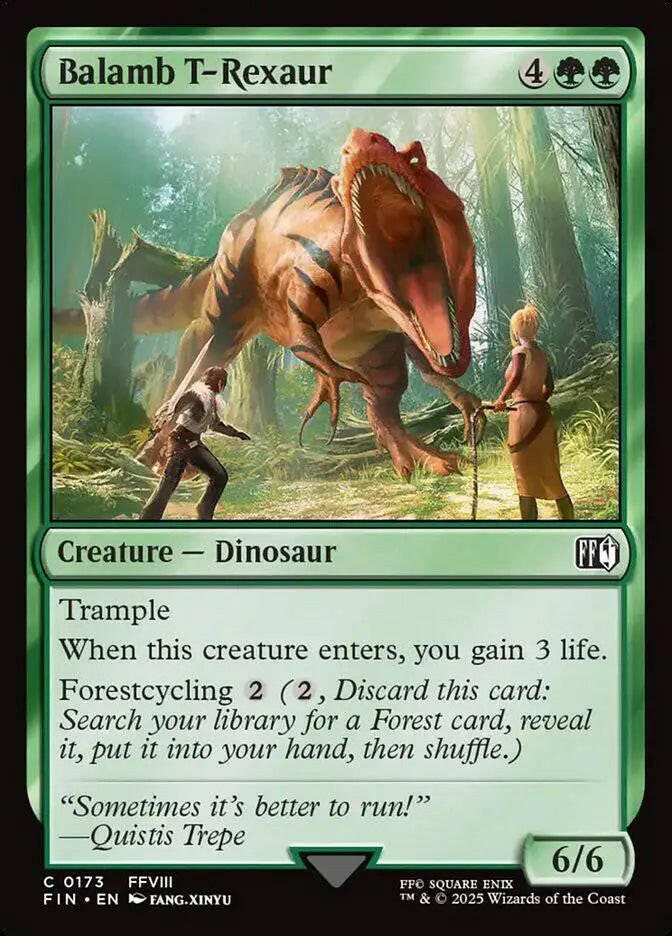 Balamb T-Rexaur (173) – near_mint – en.
