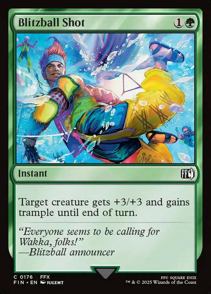 Blitzball Shot (176) – foil – near_mint – en.