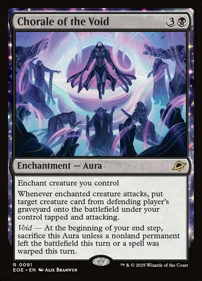 Chorale of the Void (91) – foil – near_mint – en.
