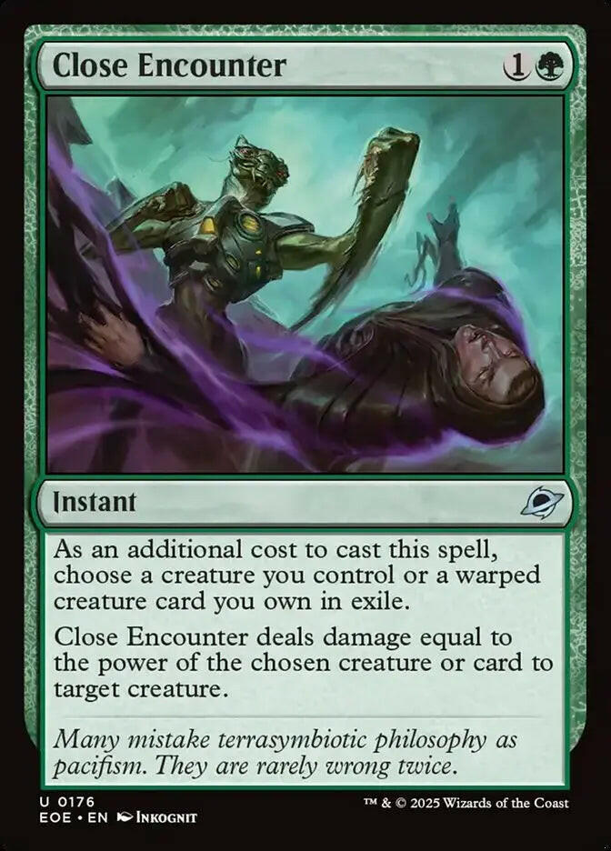 Close Encounter (176) – foil – near_mint – en.