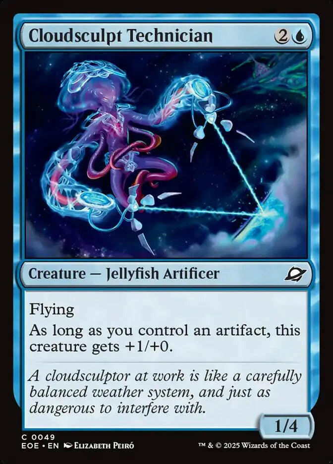 Cloudsculpt Technician (49) – foil – near_mint – en.