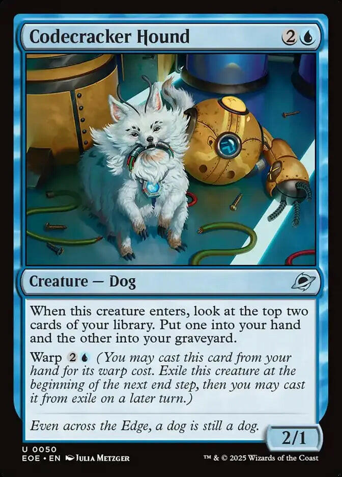 Codecracker Hound (50) – foil – near_mint – en.