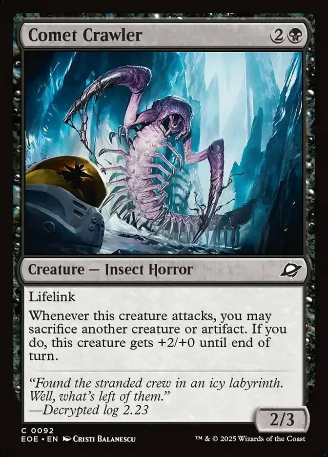Comet Crawler (92) – foil – near_mint – en.